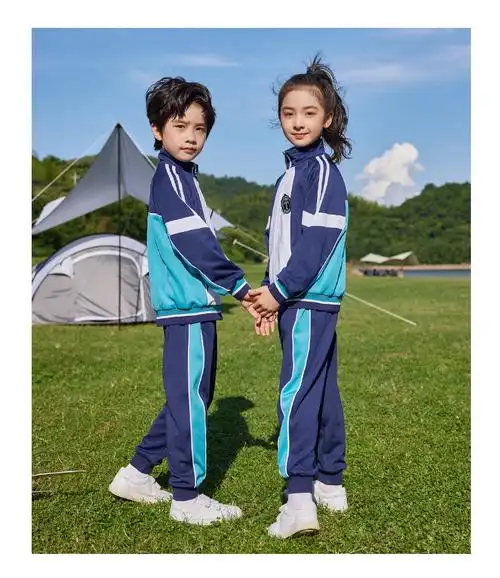校服套装一年级小学生班服春秋季运动服装儿童韩版幼儿园园服批发