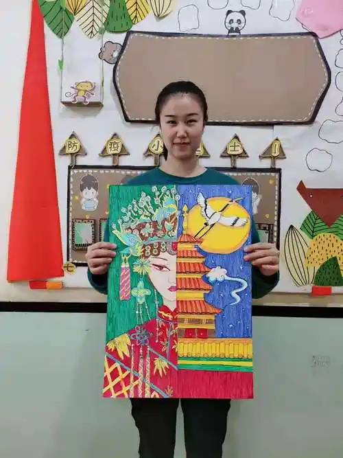 彰显靓丽风采——济南市市中区荷蕊尖尖角幼儿园教师绘画大赛