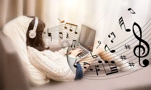 听音乐的女孩