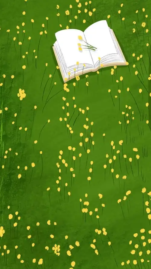 小清新绿色护眼手机壁纸