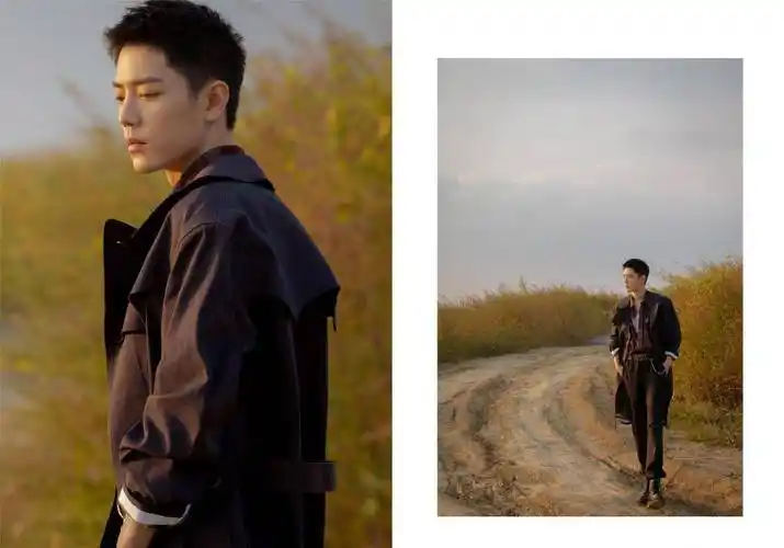 肖战借竹子鼓励自己!