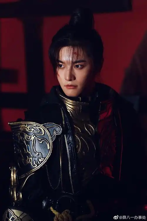 刷到一套薛八一将军扮相的图,请大家共赏