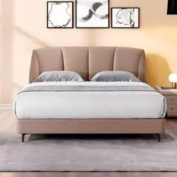 【省1000元】雅兰床类_airland 雅兰 头层牛皮双人大床 香榭丽多少钱