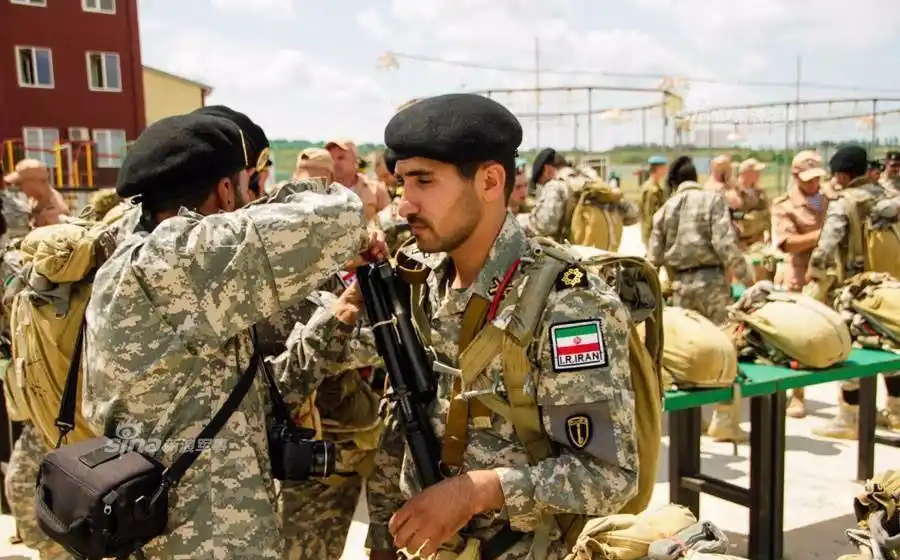 踏上中国土地的波斯人!伊朗士兵来华参加比赛