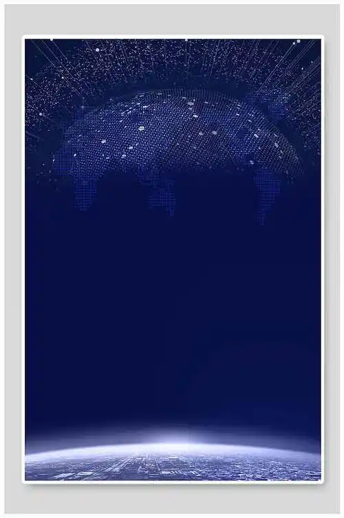 扁平科技商务背景图片-扁平科技商务背景设计素材-扁平科技商务背景模