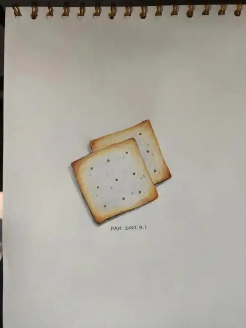 彩铅苏打饼干步骤