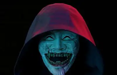 恐怖微笑的背包杀手模型,fbx格式