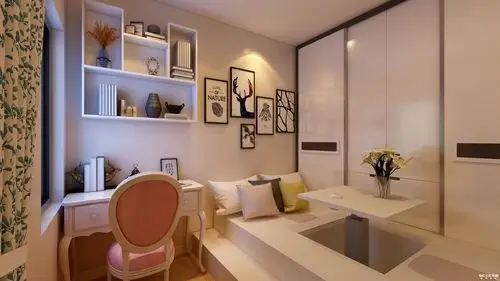 中广宜景湾69平米两居室现代风格装修效果图