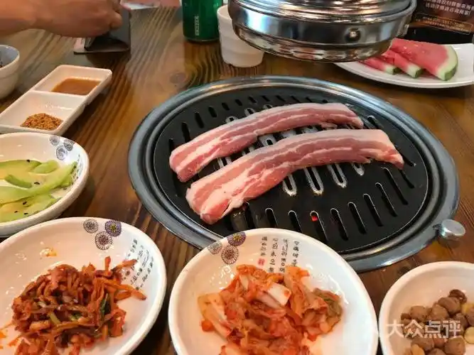 韩奥来炭火烤肉(韩国料理仓场路店)五花肉图片 - 第680张
