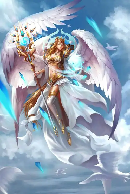 光明天使|插画|游戏原画|刘同学的日常记录 - 原创作品 - 站酷 (zcool