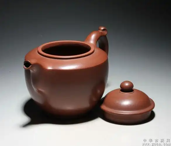 早期宜兴紫砂茶壶葛陶中迎宾壶