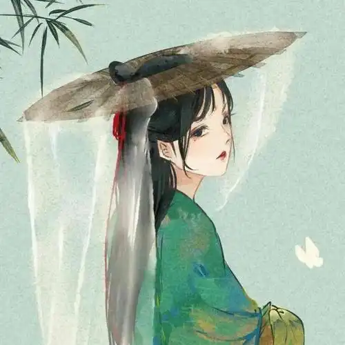 唯美意境古风女生头像试问当筵眼波恨滴滴为谁娇