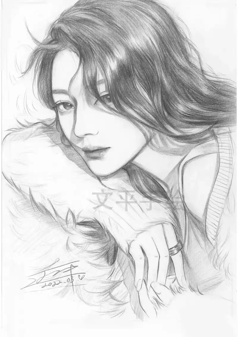 手绘热巴,热巴太美了,有不足下次在努力#画画#抖音图文来了  - 抖音