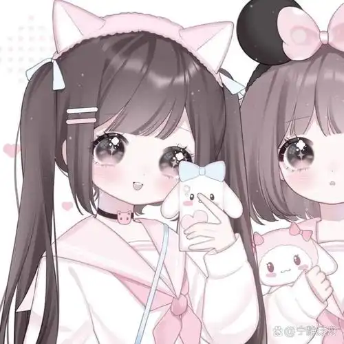 动漫闺蜜女生头像合集,每一张都是萌萌哒
