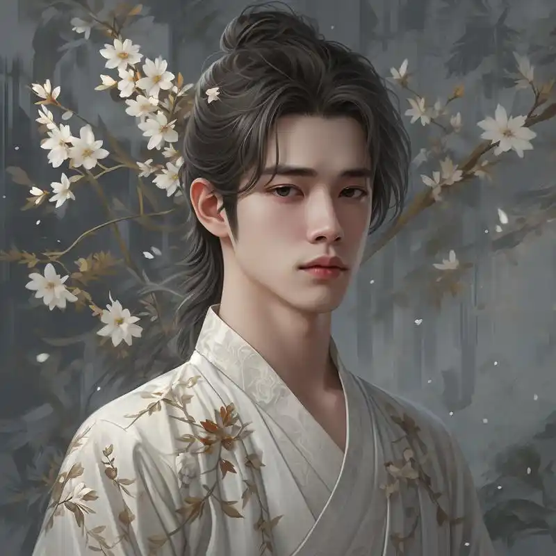 90清冷孤傲的古风男生头像9515 探索古风之美,一组清冷孤傲的