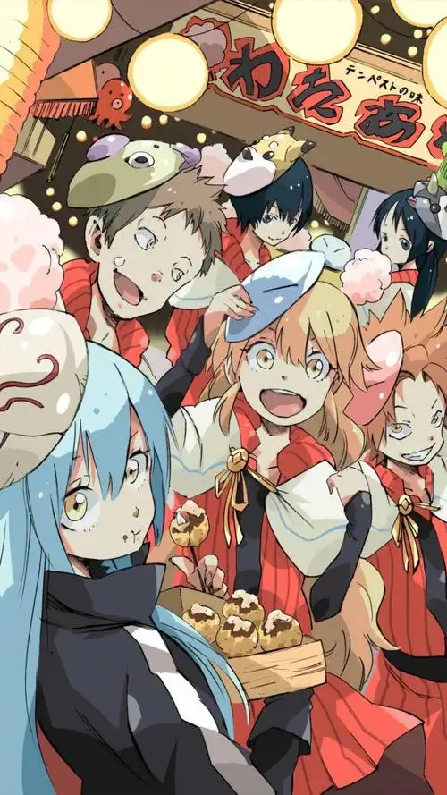 萌王史莱姆大合集,手绘插画尽在其中,这次要不选壁纸就可惜了!