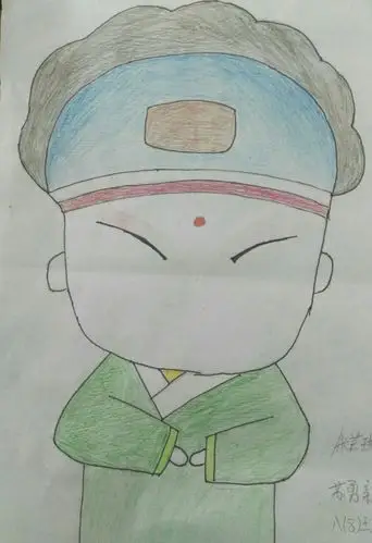 "你眼中的戏曲人物"——十四中"戏曲进校园"活动之二