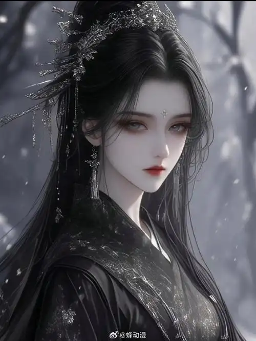 动漫壁纸黑暗女王