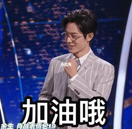 肖战余生请多指教  #肖战表情包  今天也要加油哦