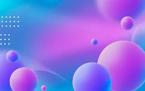 双十一蓝紫炫彩简约促销电商背景