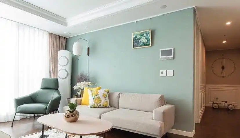 浅色客厅墙面越来越吃香设计师都偏爱的颜色看看你家是哪一种
