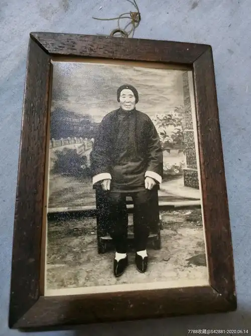 晚清民国小脚照片.12/9_老照片_图片收藏_回收价格_7788老照片
