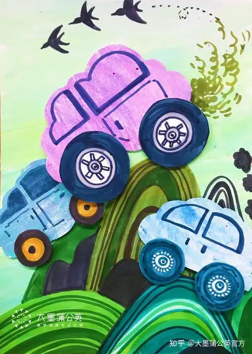 少儿美术课题|云朵里的奇思妙想!