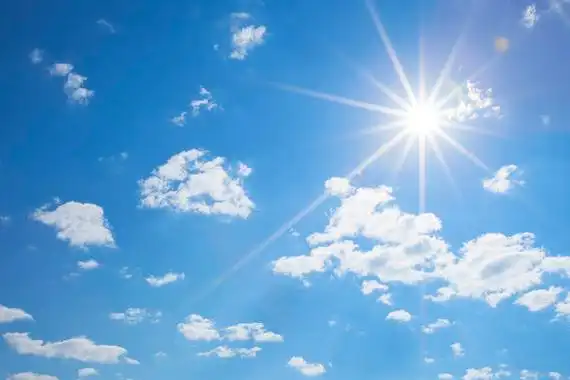 用太阳高照造句大全,形容中午太阳高照的句子唯美图3