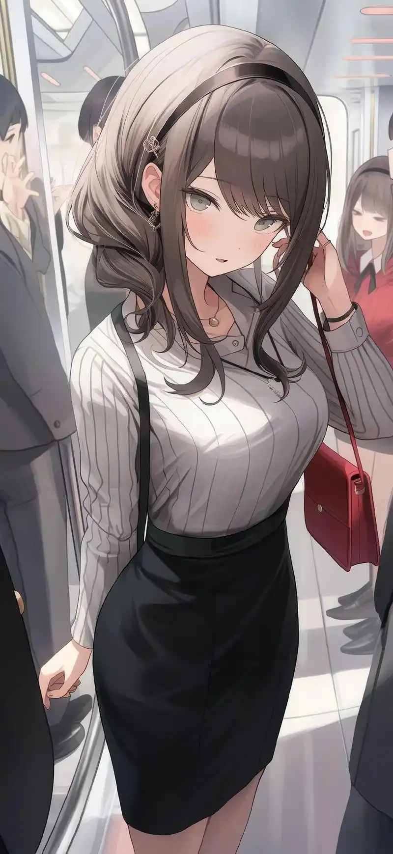 二次元 #动漫 #地铁 #ol #日漫壁纸 - 抖音