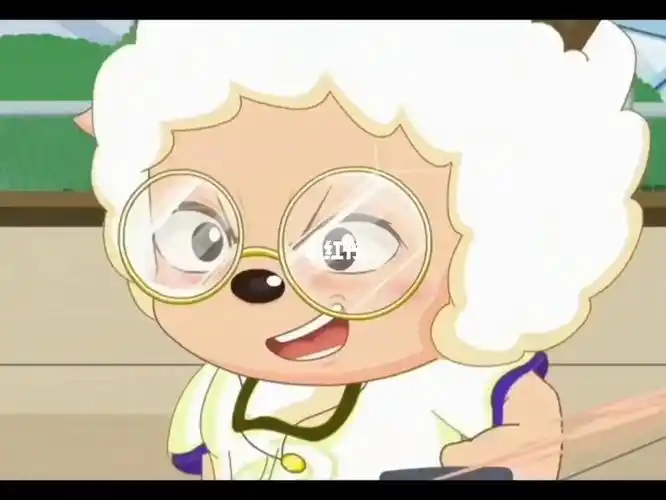 懒羊羊小样带上眼镜我不迷死你们