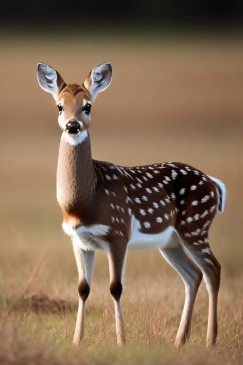 动物园里的梅花鹿很漂亮,看到它身上的梅花斑斑点点,心情瞬间变得美丽