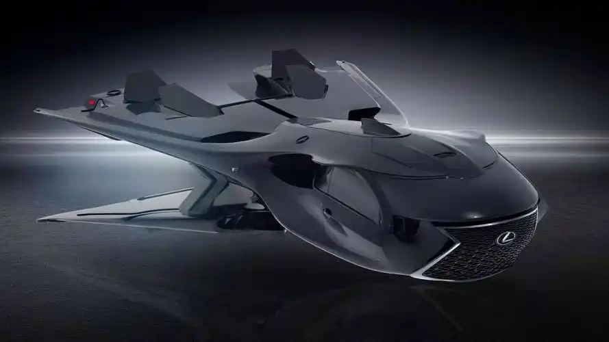 为电影《mib》而生 雷克萨斯发布全新概念宇宙飞船官图