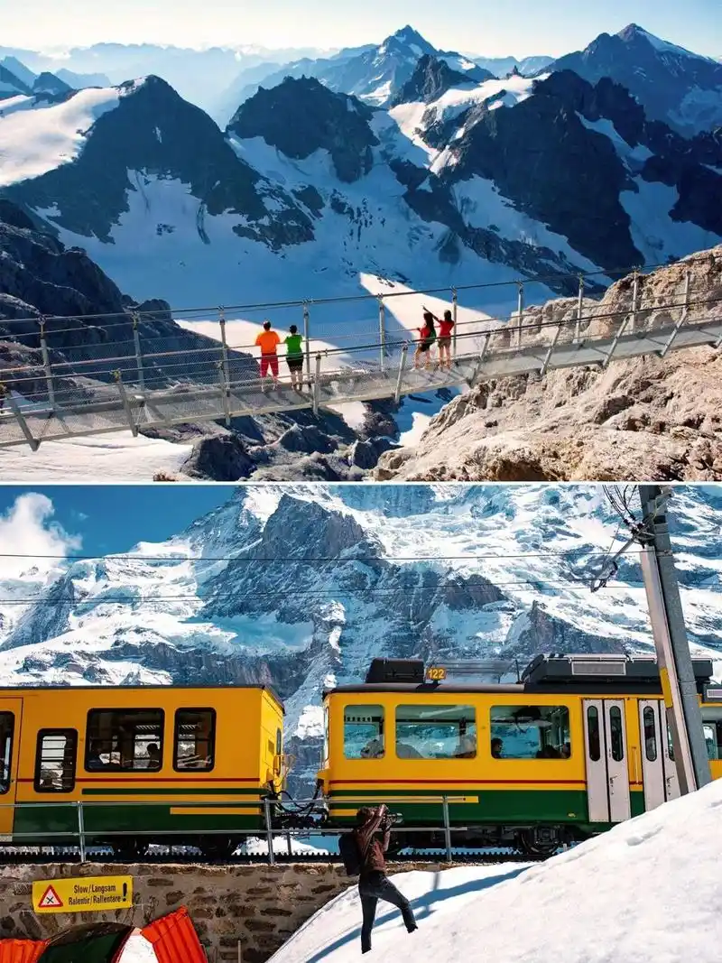 瑞士五大雪山|领略"欧洲花园"的梦幻美景 90少女峰,马特洪峰,铁力士