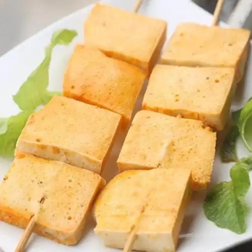 素华千页豆腐30串 烧烤关东煮麻辣烫食材 千叶豆腐小串火锅豆腐块