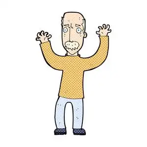 漫画卡通愤怒的父亲照片