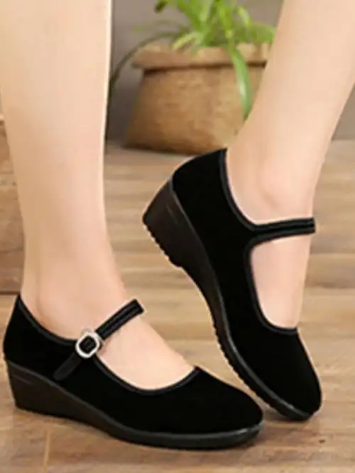 老北京布鞋一字带布鞋