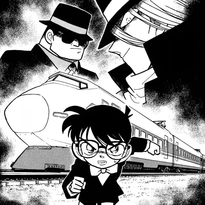 名侦探柯南漫画预告,平次和叶&红叶伊织,在新干线上偶遇