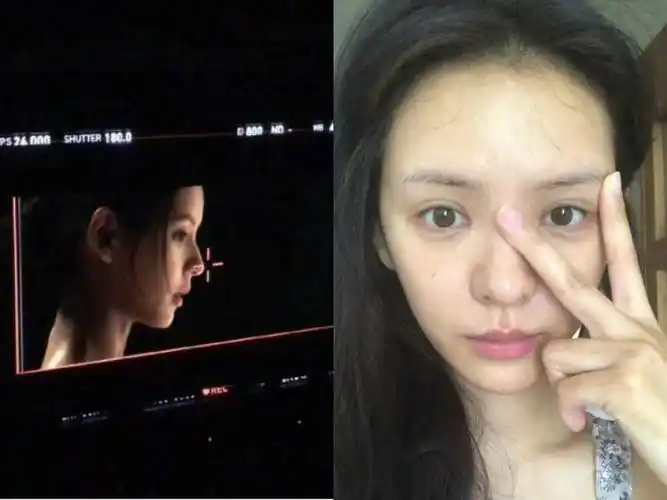 被嘲"五官僵硬" 张予曦发素颜照自黑