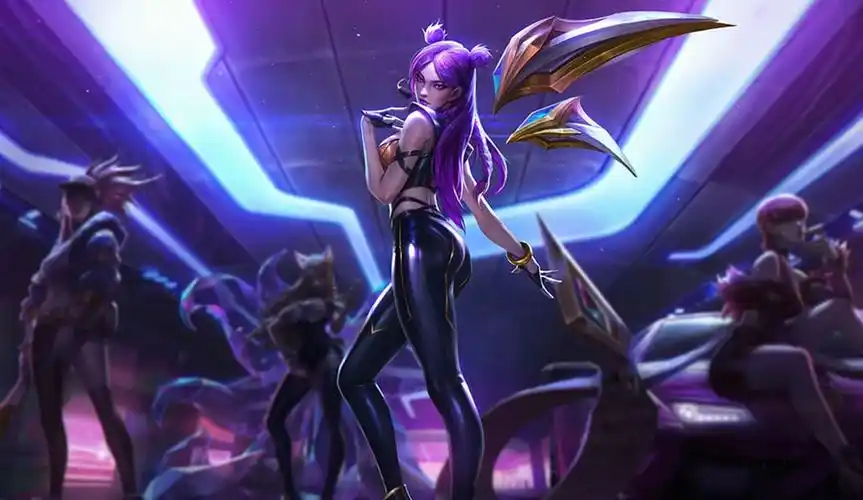 虚空之女卡莎普通皮肤 k/da