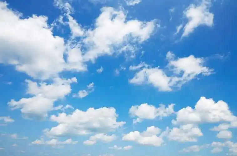 美丽的天空图片-美丽的蔚蓝色天空景色素材-高清图片-摄影照片-寻图