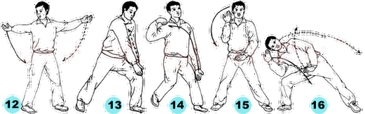 内劲一指禅热身法