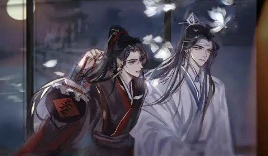 高清魔道祖师人物忘羡图片魏无羡蓝忘机古风人物图集