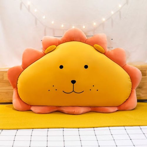 星屑卡通小狮子玩偶大号毛绒玩具抱枕长枕头靠垫睡觉可爱公仔生日礼物