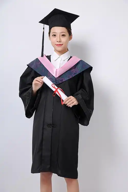 学士服学位服文理工农医科大学生毕业礼服培训结课服本科毕业服 理科
