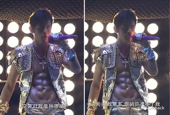 伴舞都是肌肉猛男,男主角自然也不会太差,胸肌腹肌人鱼线分分钟帅到飞