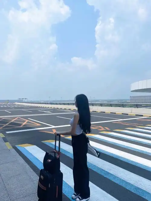 北京大兴机场拍照