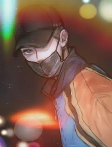 赖冠霖手绘饭绘漫画