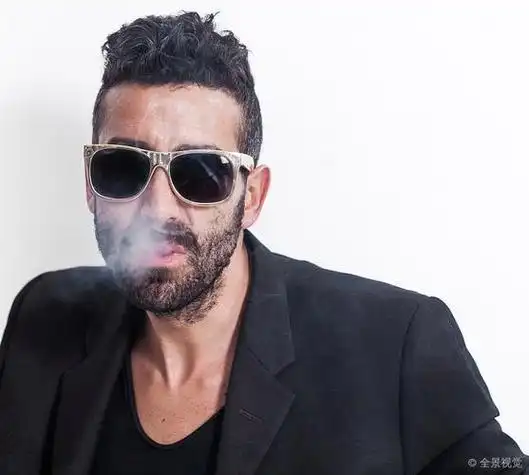 墨镜叼烟头像 头像图片大全 -【爱个性】