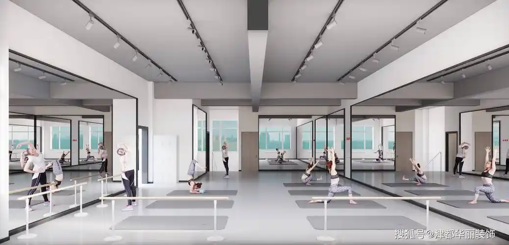 银川装修公司|津都华丽|银川徐静蕾舞蹈室培训中心设计装修方案鉴赏