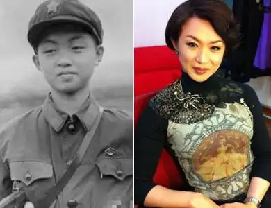 金星早年变性前男儿身军装照曝光